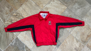 Vintage UNLV Runnin’ Rebels Logo 7 Windbreaker College Jacket, Size Large