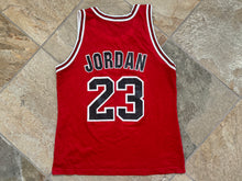 Load image into Gallery viewer, Vintage Chicago Bulls Michael Jordan Champion Basketball Jersey, Size 44, Large