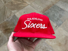 Load image into Gallery viewer, Vintage Philadelphia 76ers Sports Specialties Script Snapback Basketball Hat