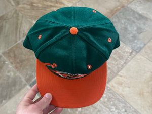 Vintage Miami Hurricanes The Game Circle Logo Snapback College Hat