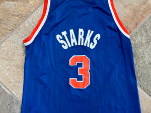 Vintage New York Knicks John Starks Champion Basketball Jersey, Size 44, Large