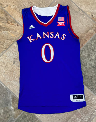 Kansas Jayhawks Frank Mason III Adidas Team Issued College Basketball Jersey