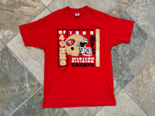 Load image into Gallery viewer, Vintage San Francisco 49ers Trench Western Division Champs Football TShirt, Size Large