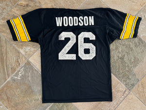 Vintage Pittsburgh Steelers Rod Woodson Champion Football Jersey, Size 48, XL