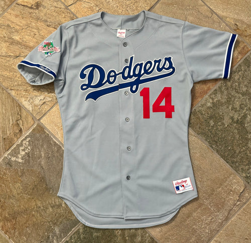 Vintage Los Angeles Dodgers Mike Scioscia Rawlings Baseball Jersey, Size 44, Large