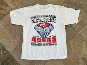 Vintage San Francisco 49ers Super Bowl XXIX Starter Football TShirt, Size Large