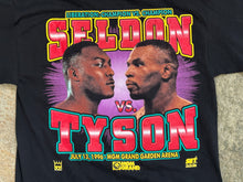 Load image into Gallery viewer, Vintage Mike Tyson Vs. Bruce Seldon 1996 MGM Grand Boxing TShirt, Size Large ###