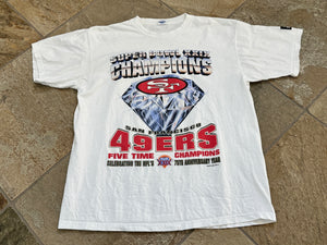 Vintage San Francisco 49ers Super Bowl XXIX Starter Football TShirt, Size Large