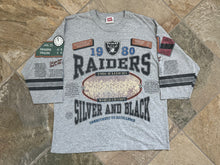 Load image into Gallery viewer, Vintage Los Angeles Raiders Long Gone Football TShirt, Size XL