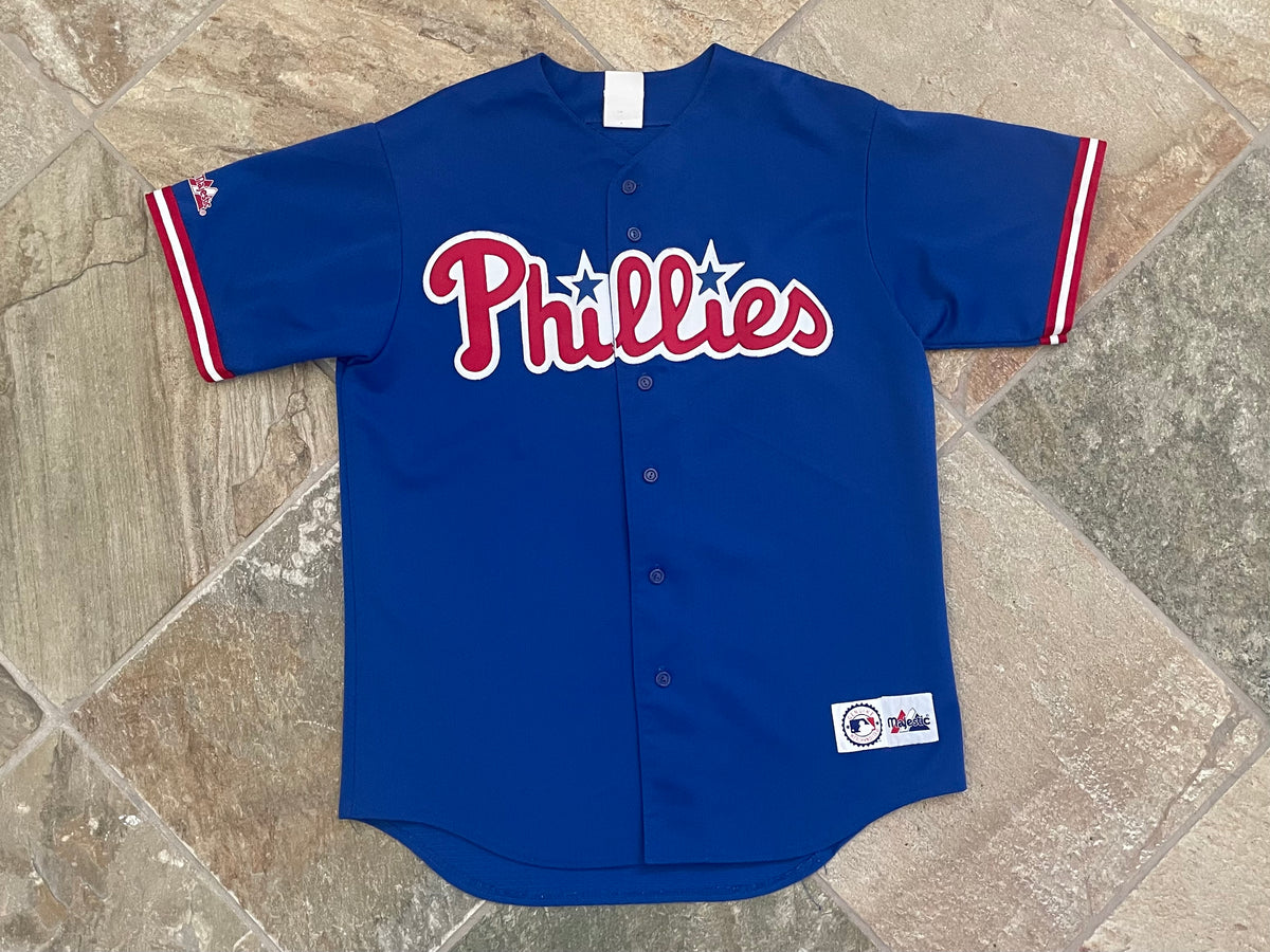 Vintage Philadelphia Phillies Majestic Baseball Jersey, Size Large – Stuck  In The 90s Sports