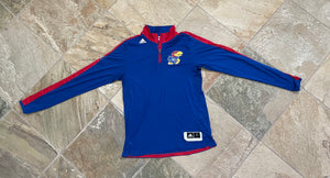 Kansas Jayhawks Frank Mason Game Worn Adidas Warm Up College Basketball Jacket, Size Large