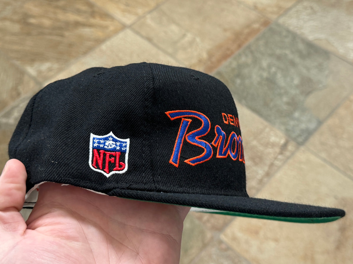 Vintage Denver Broncos Sports Specialties Script Snapback Football