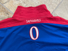 Load image into Gallery viewer, Kansas Jayhawks Frank Mason Game Worn Adidas Warm Up College Basketball Jacket, Size Large