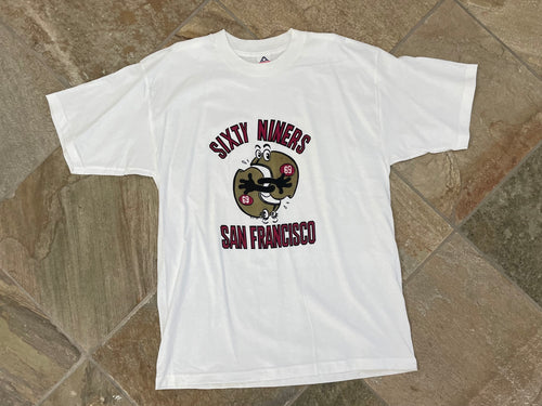 Vintage San Francisco 69ers 49ers Football TShirt, Size XL