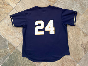 Vintage Milwaukee Brewers James Mouton Majestic Baseball Jersey, Size XL