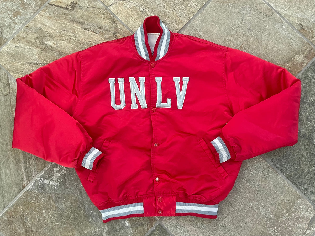 Vintage UNLV Runnin' Rebels Starter Satin College Jacket, Size