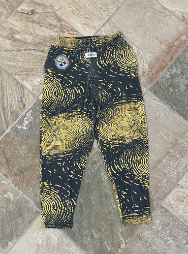 Vintage Pittsburgh Steelers Zubaz ZBZ Football Pants, Size Medium