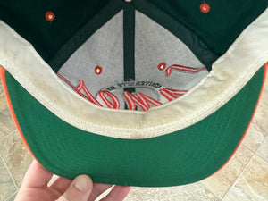 Vintage Miami Hurricanes The Game Circle Logo Snapback College Hat