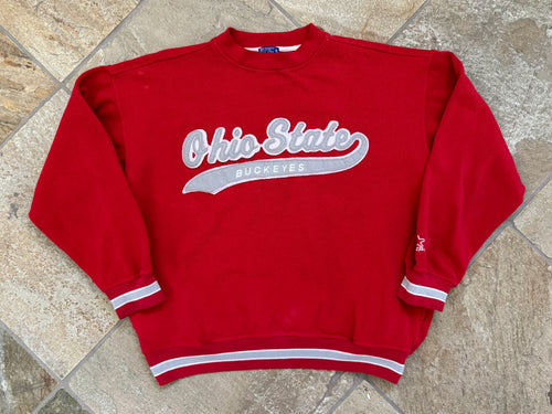 Vintage Ohio State Buckeyes Starter Tailsweep College Sweatshirt, Size XL
