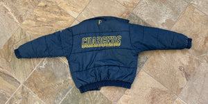 Vintage San Diego Chargers Pro Player Reversible Parka Football Jacket, Size Medium