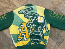 Load image into Gallery viewer, Vintage Oakland Athletics Chalkline Fanimation Baseball Jacket, Size Large