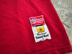 Vintage San Francisco 49ers Jerry Rice Sand Knit Football Jersey, Size Large