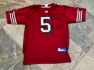 Vintage San Francisco 49ers Jeff Garcia Reebok Football Jersey, Size Youth Large, 14-16