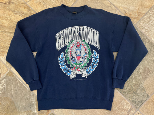 Vintage Georgetown Hoyas College Sweatshirt, Size XL