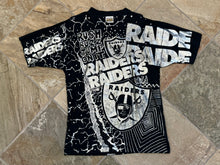 Load image into Gallery viewer, Vintage Oakland Raiders Magic Johnson All Over Print Football TShirt, Size XL