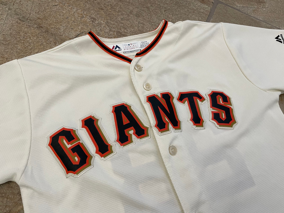 San Francisco Giants Majestic MLB Buster Posey Jersey Sz Kid S Basebal –  Rare_Wear_Attire