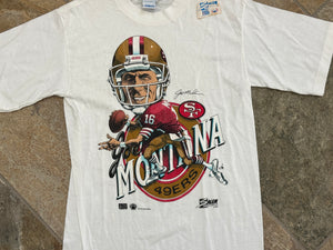 Vintage San Francisco 49ers Joe Montana Salem Football TShirt, Size Medium