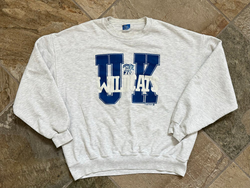 Vintage Kentucky Wildcats College Sweatshirt, Size Large