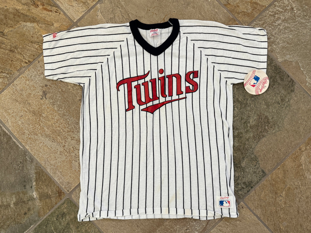 Vintage Minnesota Twins Rawlings Baseball Jersey, Size Large