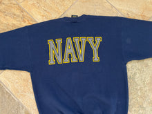 Load image into Gallery viewer, Vintage US Navy Midshipman College Sweatshirt, Size Large