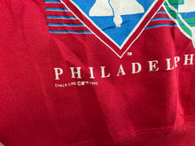 Load image into Gallery viewer, Vintage Philadelphia Phillies Chalk Line Baseball Sweatshirt, Size Medium
