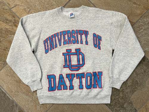 Vintage Dayton Flyers College Sweatshirt, Size Medium