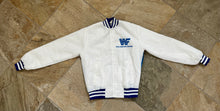 Load image into Gallery viewer, Vintage WWF WWE Ultimate Warrior Chalk Line Fanimation Wrestling Jacket, Size Small ###