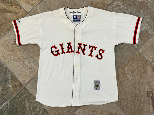 Vintage New York Giants Starter Baseball Jersey, Size Large