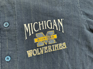 Vintage Michigan Wolverines Front Row College Jersey, Size Large