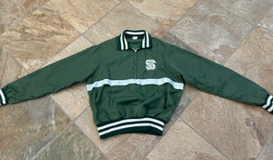 Vintage Michigan State Spartans Windbreaker College Jacket, Size Large