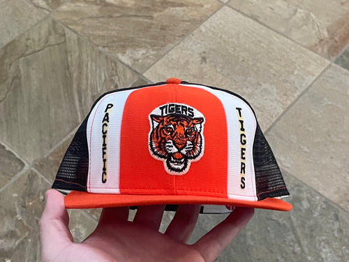 Vintage UOP Pacific Tigers AJD lucky stripes Snapback College Hat