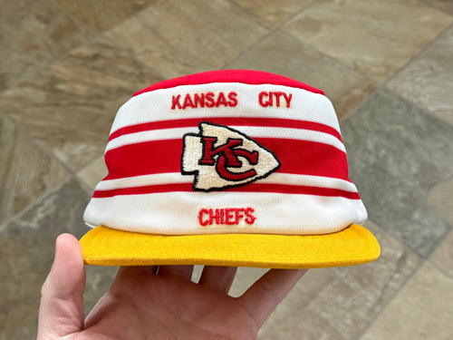 Vintage Kansas City Chiefs AJD Pill Box Snapback Football Hat