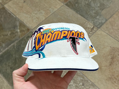 Vintage Atlanta Falcons Sports Specialties 1998 NFC Champions Strapback Football Hat