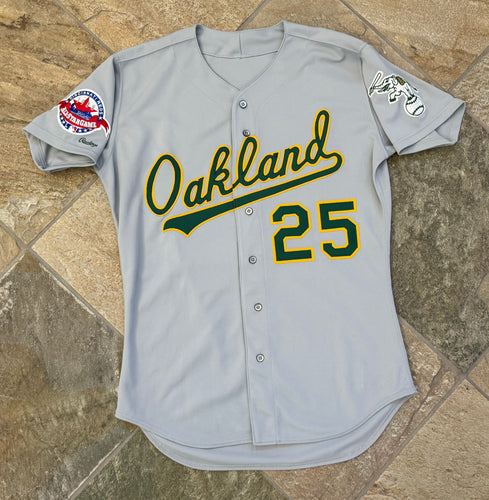 Vintage Oakland Athletics Mark McGwire Rawlings Baseball Jersey, Size 48, XL