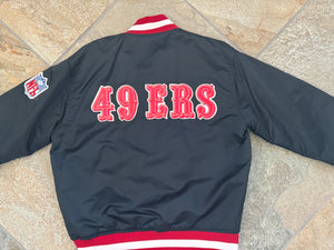 Vintage San Francisco 49ers Starter Satin Football Jacket, Size Medium