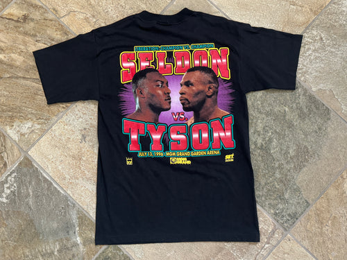 Vintage Mike Tyson Vs. Bruce Seldon 1996 MGM Grand Boxing TShirt, Size Large ###