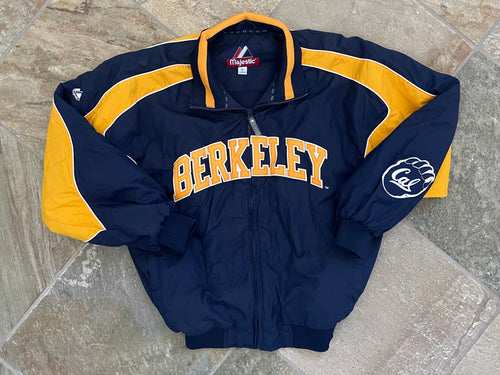Vintage UC Berkeley Cal Golden Bears Majestic Parka College Jacket, Size Large