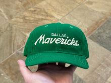 Load image into Gallery viewer, Vintage Dallas Mavericks Sports Specialties Script Snapback Basketball Hat