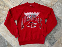 Load image into Gallery viewer, Vintage Arkansas Razorbacks College Sweatshirt, Size Medium