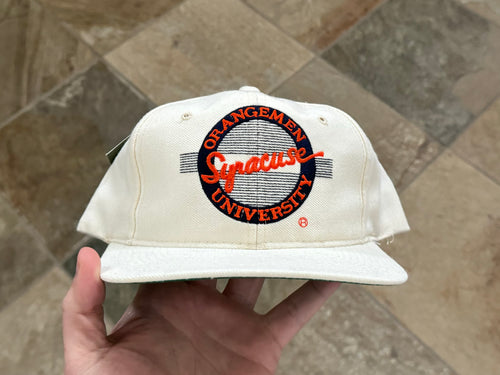 Vintage Syracuse Orangemen The Game Circle Logo Snapback College Hat